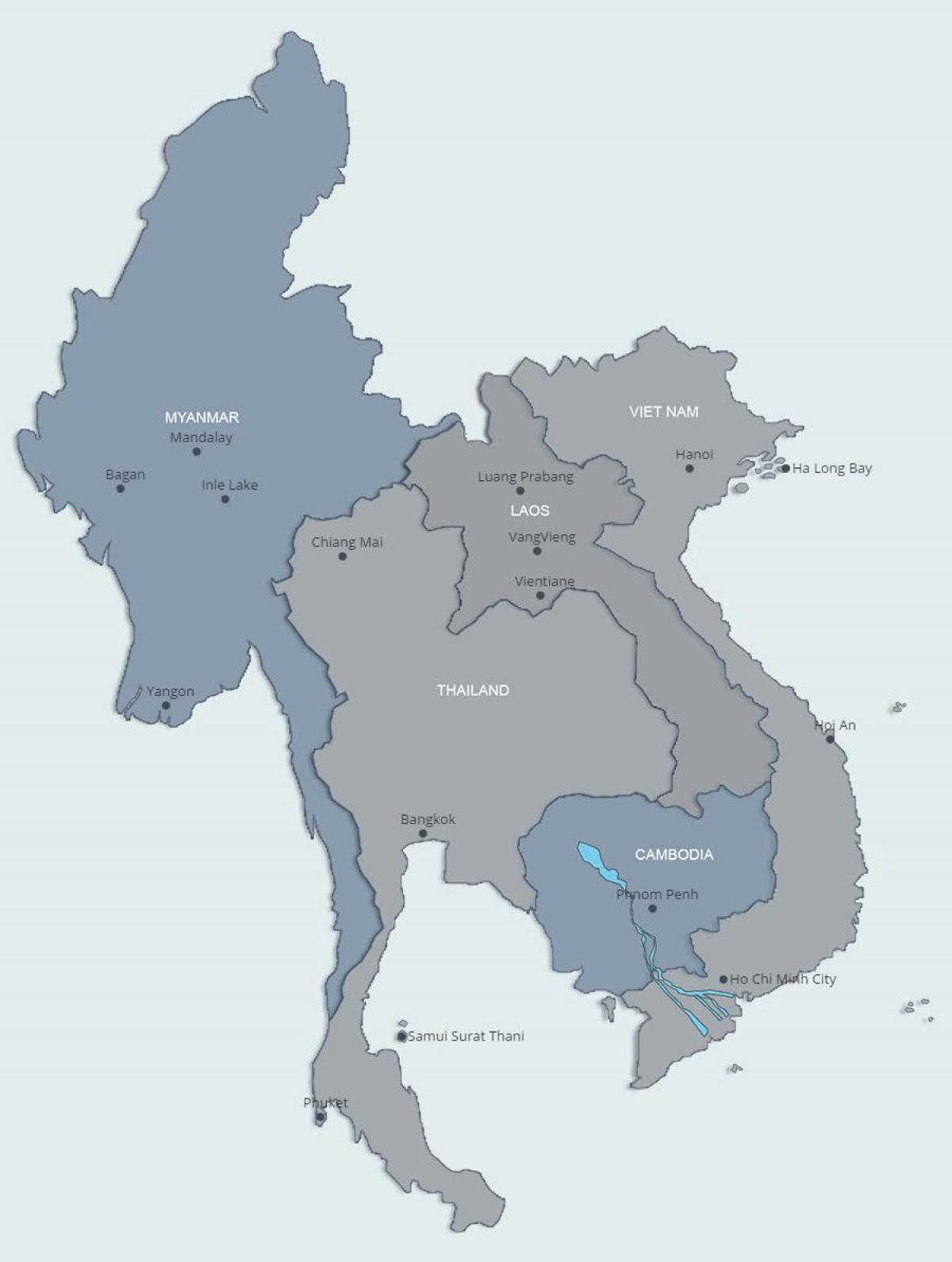 Kat jeyografik nan northern laos