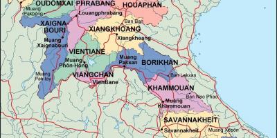 Laos politik kat jeyografik
