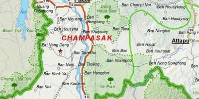 Kat jeyografik nan champasak laos