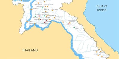 Kat jeyografik nan laos gwo larivyè lefrat