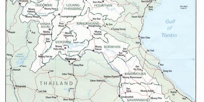 Kat jeyografik nan vwayaj laos