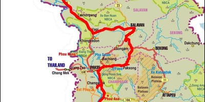 Kat jeyografik nan savannakhet laos